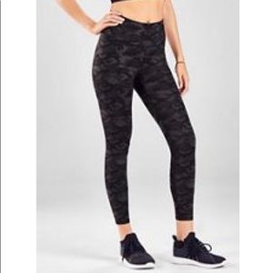 Fabletics powerhold high waisted 7/8 camo legging
